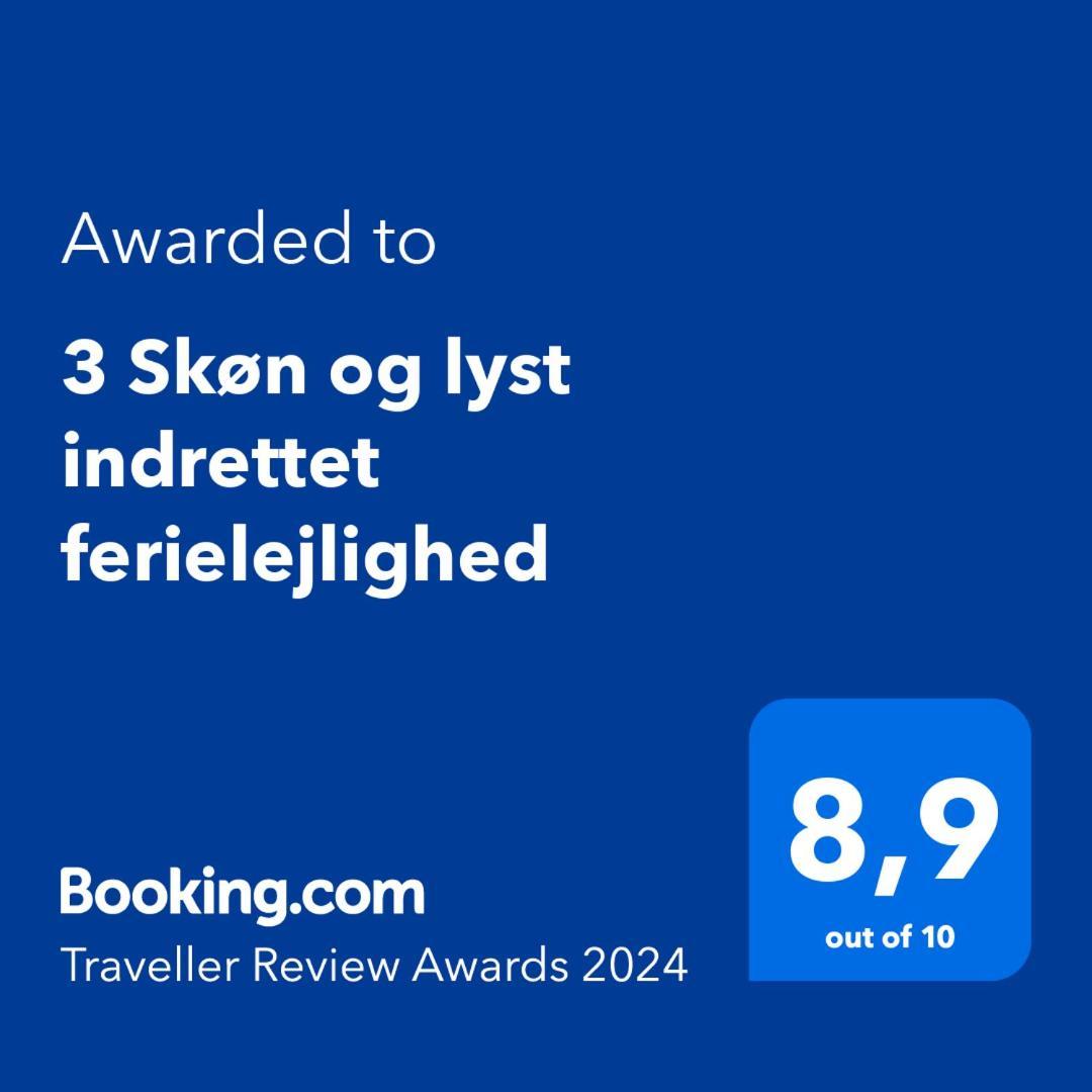 3- Skon Og Lyst Indrettet Ferielejlighed 斯卡恩 外观 照片